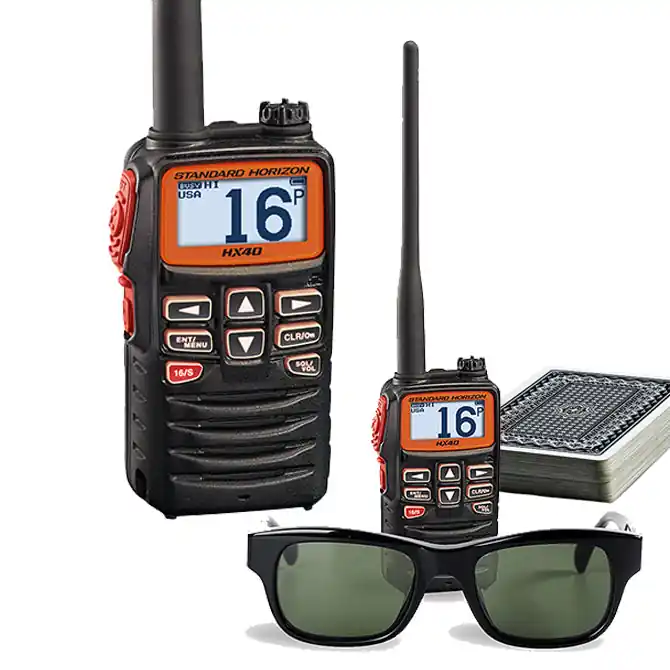 Wholesale Standard Horizon 6W Ultra Compact Marine Handheld VHF Radio