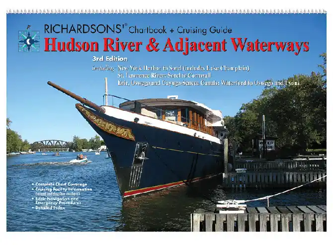 Hudson River & Adjacent Waterways Chartbook + Cruising Guide Factory Price