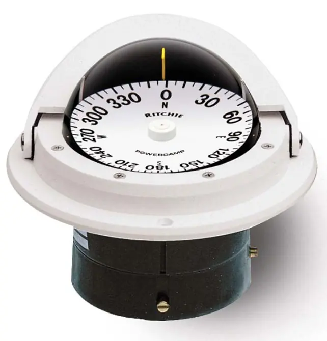 Cheap Ritchie Voyager Flush Mount Compass White