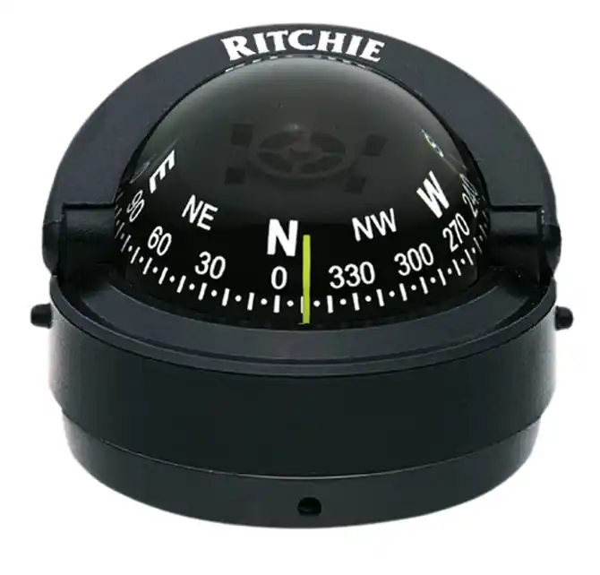 Ritchie Explorer Surface Mount Compass Black Same Day Shipping