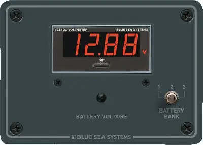 Blue Sea, DC Digital Voltmeter Panel, 8051 In Demand