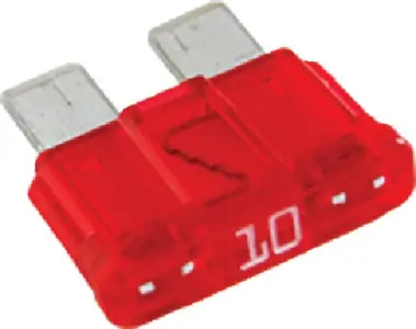 Blue Sea, Fuse ATO/ATC 10 Amp 2/Pk, 5241 Top Rated