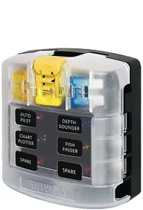 Affordable Blue Sea, Fuse Block ATO/ATC 12 Circuit, 5029