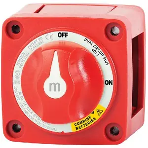Blue Sea, M Series Dual Circuit Plus Battery Switch, 6011 Holiday Sale