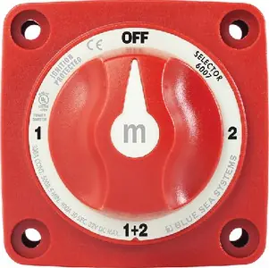 Blue Sea, M Series Mini Battery Switch, 6007 Final Sale