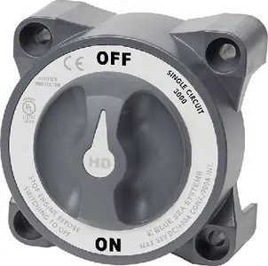 Blue Sea, Switch Battery Heavy Duty On-Off, 3000 While Supplies Last
