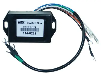 CDI Electronics, Mercury 2 Cylinder Switch Box, 114-6222 Special Discount