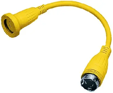 Hubbell, 50A/125V-30A/125V Adapter, HBL61CM55 Secure Checkout