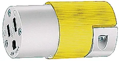 Warranty Included Hubbell, Insulgrip Connector Body, HBL52CM69C