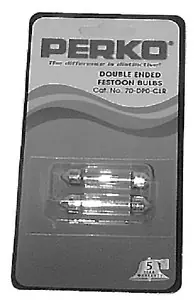 Perko, Spare Festoon Style Bulb, 2/Card, 0072DP1CLR Factory Price