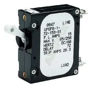 Premium Seachoice, AC/DC Circuit Breaker, 30 Amp, White, 13161
