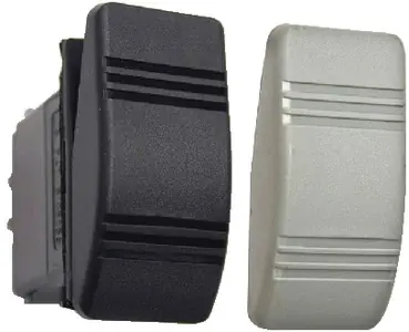 Sierra, Contura III Weather Resistant Rocker Switch, Mom On/Off, Black & Gray, RK19870TP Flash Sale