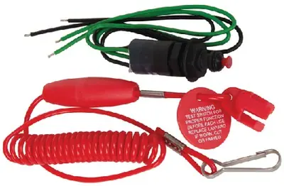 No Minimum Order Sierra, Ignition Kill Switch w/Lanyard, MP40950